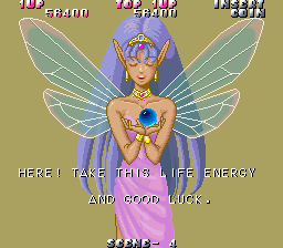 lovely fairy gives us a life energy sphere